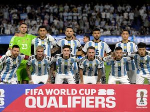 منتخب الأرجنتين (Photo by JUAN MABROMATA / AFP)