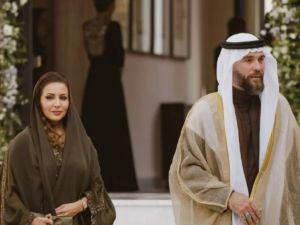 الأمير هاشم رفقة الأميرة فهدة الهاشم 