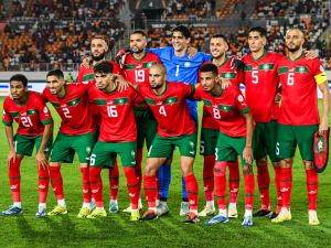 منتخب المغرب (Photo by SIA KAMBOU / AFP)