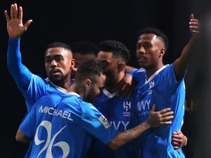 الهلال إلى نصف نهائي دوري أبطال آسيا (Photo by Fayez NURELDINE / AFP)