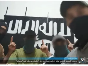 المهاجمين قبل العملية وفق وكالة اعماق التابعة لداعش