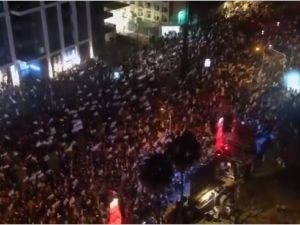 مظاهرات حاشدة في تل أبيب