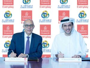 تعاونية الاتحاد تتعاون مع سكاي واردز طيران الإمارات