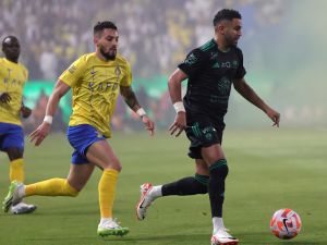من هو معلق مباراة النصر والأهلي في الدوري السعودي 2023-24؟