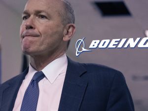 Boeing’s CEO steps down with management restructuring as it battles safety disaster