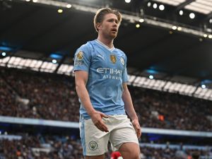 هل يشارك دي بروين مع مانشستر سيتي أمام آرسنال؟