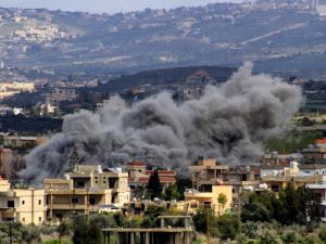 Israel says strike targeted senior Hamas commander. (AFP)