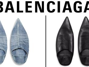 Balenciaga's latest slipper design