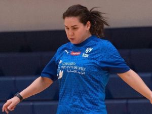 لاعبة نادي الهلال رنا الخطيب