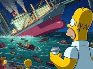 هل تنبأت عائلة سمبسون بانهيار جسر بالتيمور؟ 