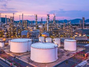 Oil Production concept