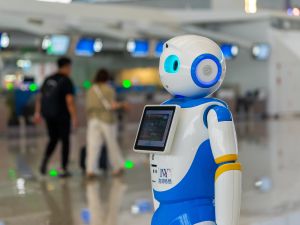 Self-driving robots. (Shutterstock) self-driving robots