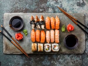 Sushi Set. (Shutterstock) Sushi Set