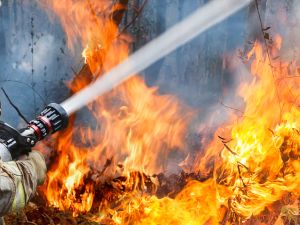 Building fire
