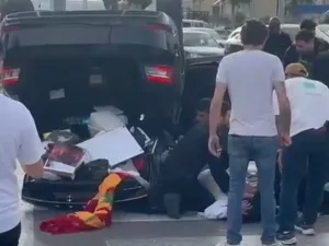 انقلاب سيارة بن غفير