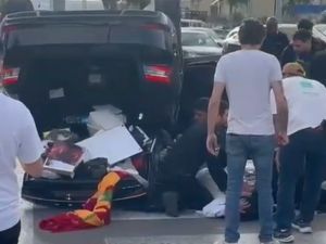 انقلاب سيارة بن غفير