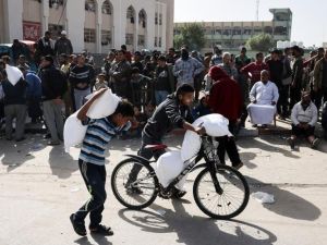 مساعدات في غزة