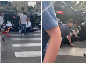 Ben Gvir Injured in overturns car accident near stabbing scene