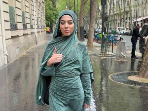 Moroccan influencer Fatima Saidi. (Instagram)
