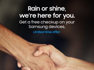 Samsung announces support for UAE customers affected by recent rainstorm