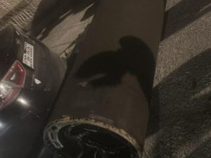 شظايا مسيرة إيرانية سقطت على الأراضي الأردنية 