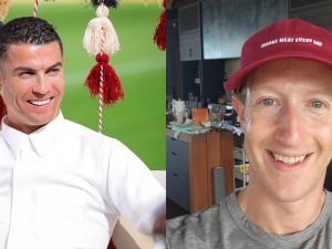Cristiano Ronaldo Mark Zuckerberg