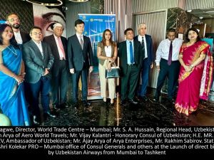 Uzbekistan Airways launches bi-weekly direct flights from Mumbai to Tashkent