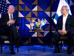 Joe Biden and Netanyahu