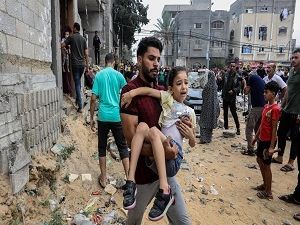 شهداء - غزة - قصف