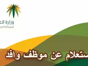 استعلام عن موظف وافد برقم الإقامة