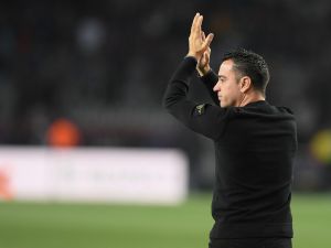 تشافي هيرنانديز (Photo by Josep LAGO / AFP)