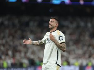 من المتوقع أن يقود خوسيلو هجوم ريال مدريد (Photo by Thomas COEX / AFP)