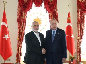 Erdogan And Haniyeh 