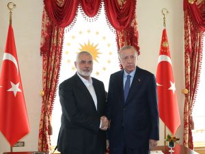 Erdogan And Haniyeh 