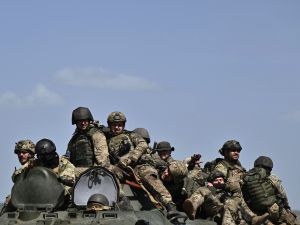 Ukrainian soldiers