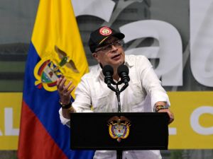 Colombian President Gustavo Petro