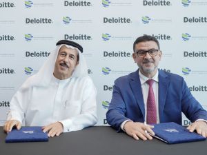Deloitte Middle East and UAE Internal Auditors Association sign MOU at The Audit Summit in Abu Dhabi