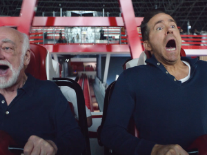 Ryan Reynolds at Ferrari World Yas Island, Abu Dhabi 
