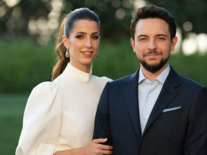 الأمير الحسين وزوجته الأميرة رجوة الأمير الحسين وزوجته الأميرة رجوة