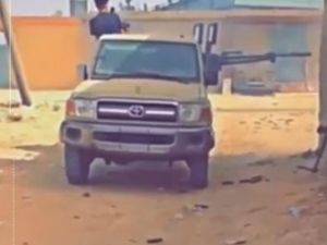 جانب من اشتباكات مدينة الزاوية الليبية