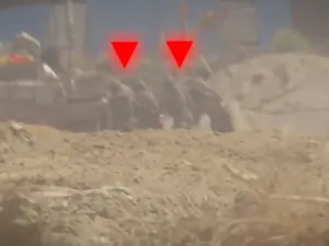 صورة أرشيفية من استهداف كتائب القسام لجنود الاحتلال الإسرائيلي بقطاع غزة