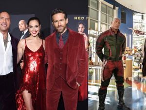Dwayne Johnson Ryan Reynolds Chris Evans