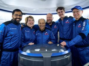 NS25 crew during training day 2 (Blue Origin)