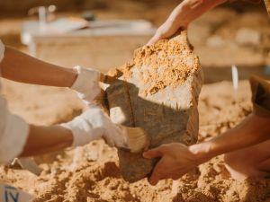 Shutterstock Archaeologists