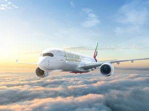 طيران الإمارات تكشف عن أول 9 وجهات لشبكة طائرتها الجديدة A350