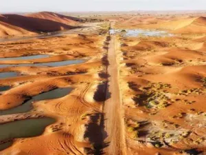 تعتبر صحراء الربع الخالي، أكبر صحراء رملية متصلة في العالم