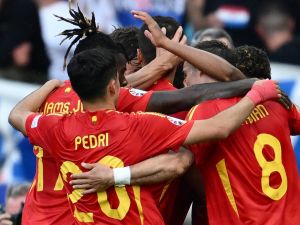 إسبانيا تتفوق على ثالث كأس العالم 2022 بثلاثية نظيفة (Photo by Christophe SIMON / AFP)
