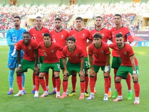 منتخب البرتغال (Photo by MIGUEL RIOPA / AFP)