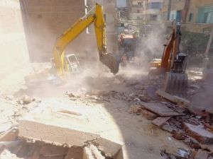 انهيار عقار في الدقهلية والتفاصيل
