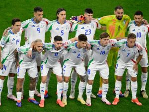 منتخب إيطاليا (Photo by INA FASSBENDER / AFP)